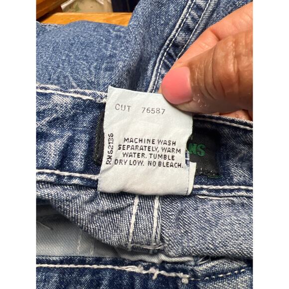 Vintage 90s Guess USA Men’s Relaxed Style Straight Leg Denim Jeans Size 34 x 34 - Picture 5 of 6